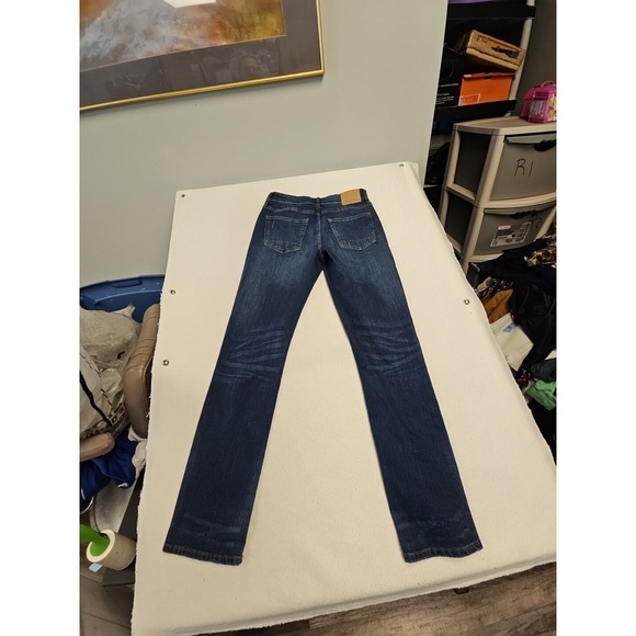 Aeropostale Essex Straight Leg Denim Blue Jeans men's Size 28x32 Distressed - Picture 6 of 6